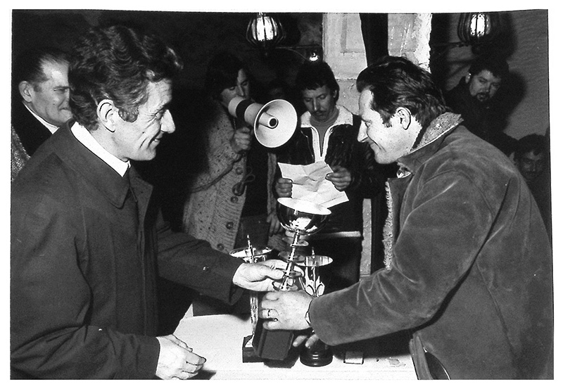 Premiazione alla Bottega del vino di San Giusto a Trieste della manifestazione di Gimkana, organizzata dal MCT G. Parlotti